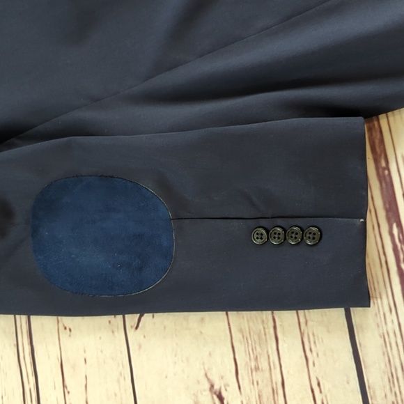 Jos. A. Bank Signature Collection Blazer, sports coat suit jacket, elbow patches - Picture 11 of 14